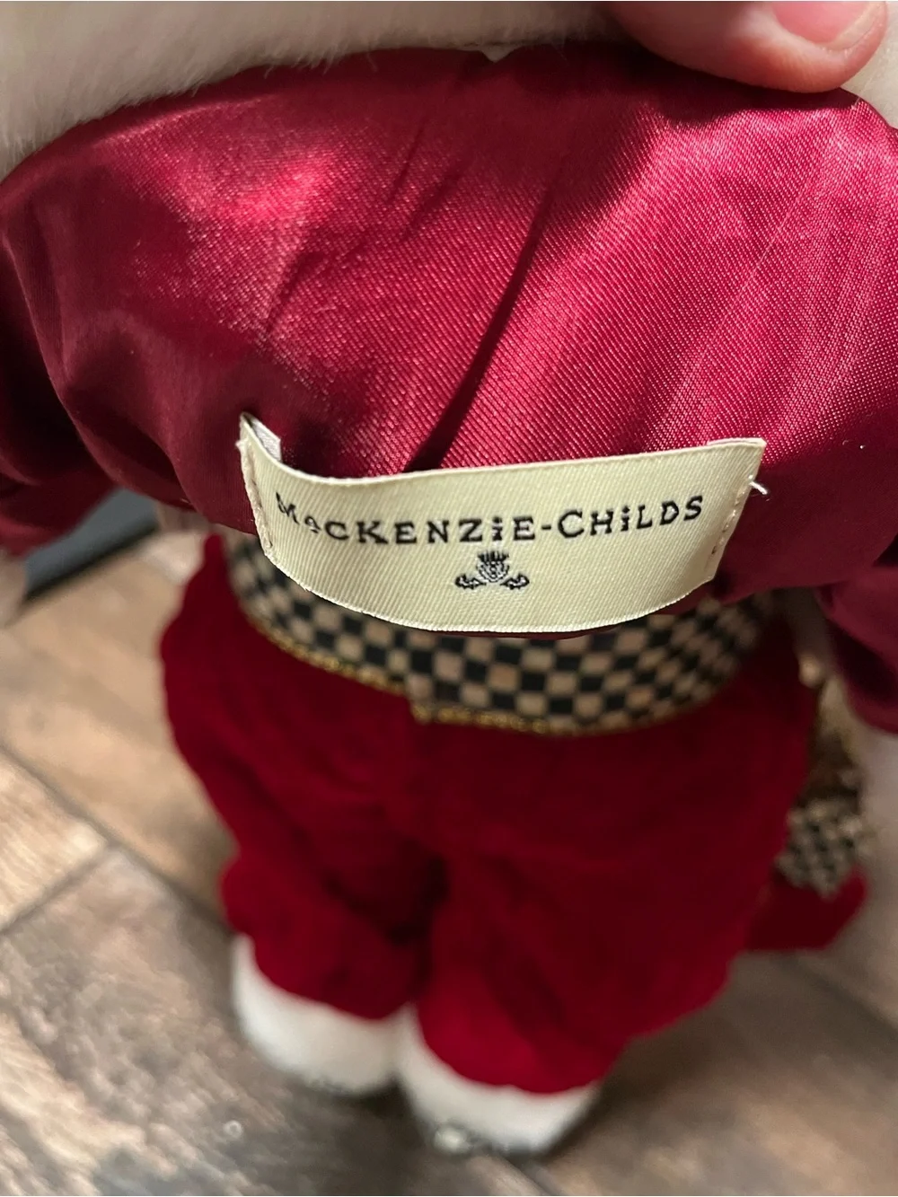 McKenzie Childs Santa Claus